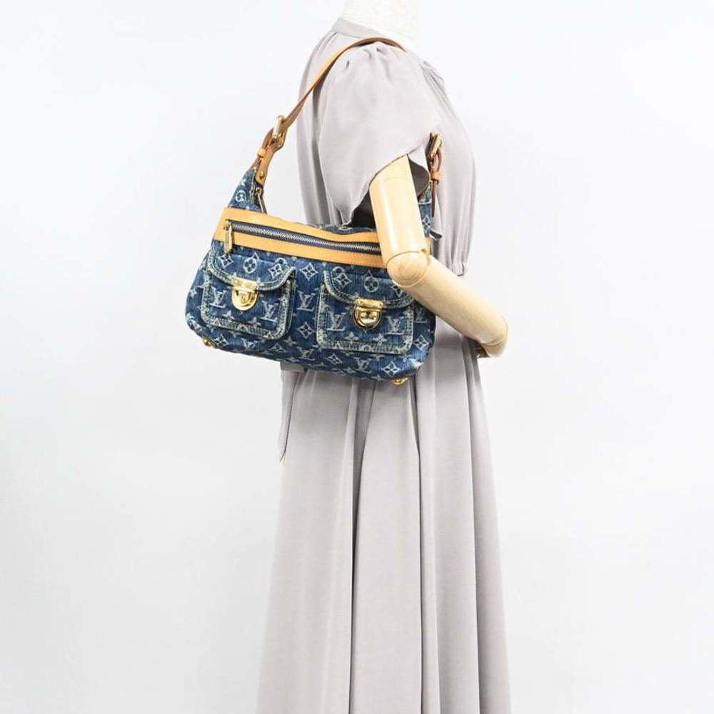 Louis Vuitton Baggy PM Monogram Denim Shoulder Bag - Picture 1 of 11